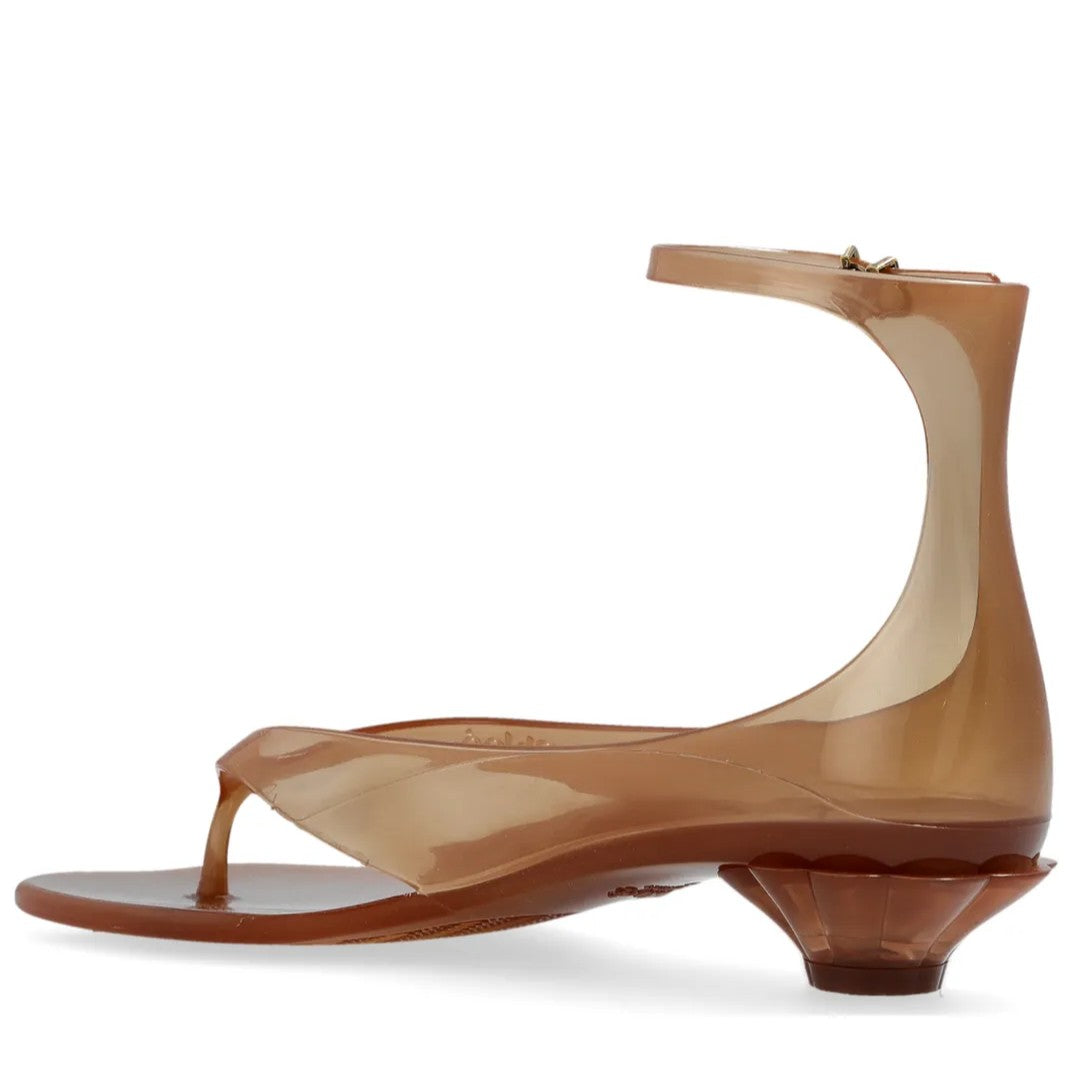 Chloé Jelly Buckled Heeled Sandals