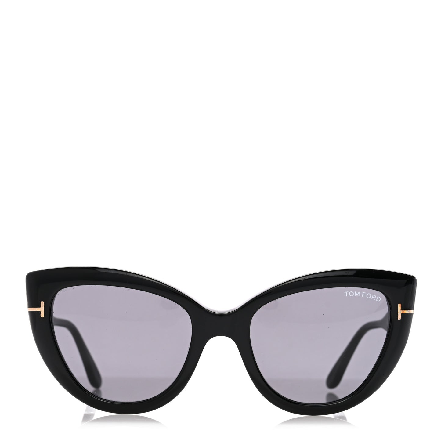 Tom Ford Acetate Anya Cat Eye Sunglasses TF762 Black