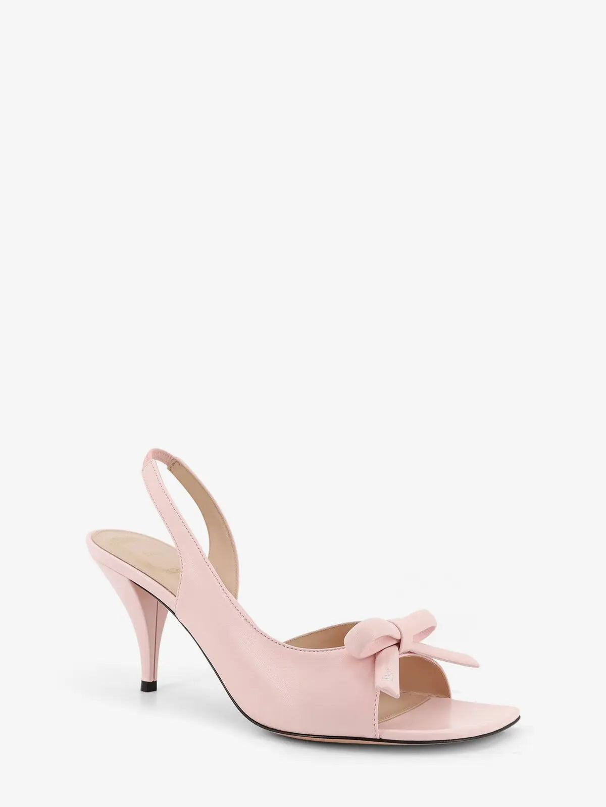 Dior leather bow slingback sandals in Pakistan