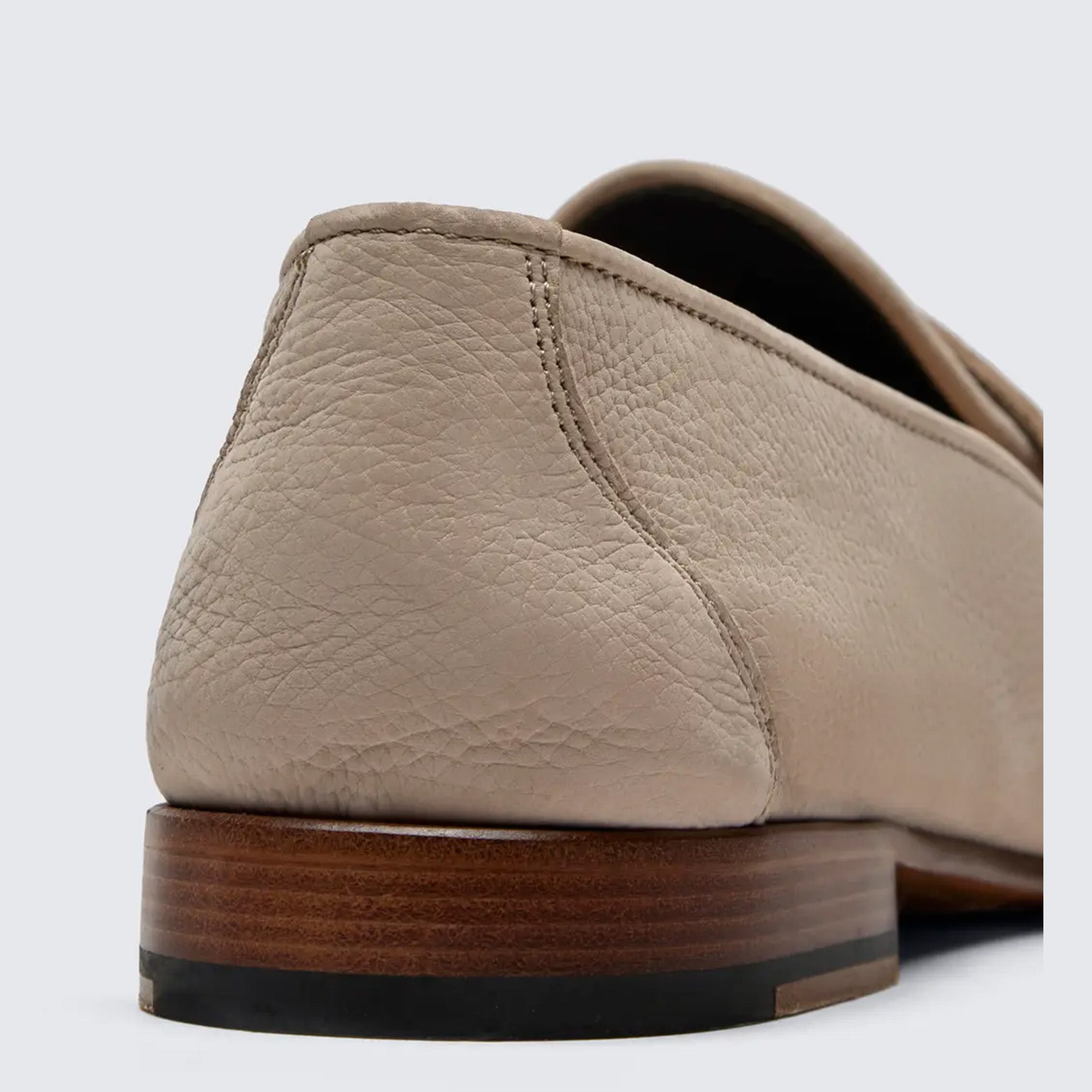 brioni Beige nubuck Appia penny loafers in pakistan