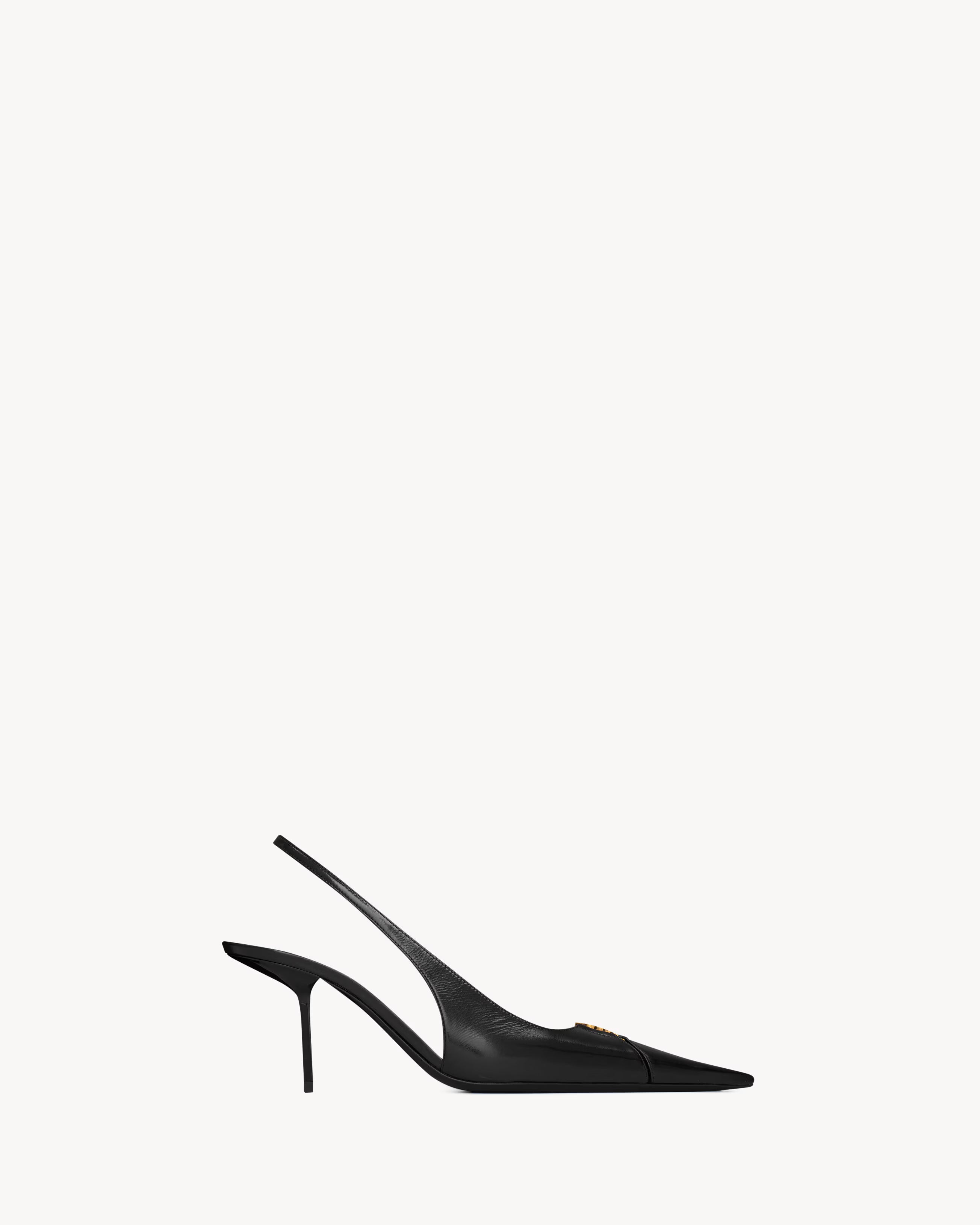 BABYLONE BRETEUIL slingback pumps in smooth leather in pakistan